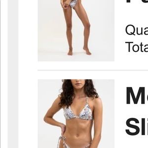 Rhythm Livin TOP white Mombasa bikini